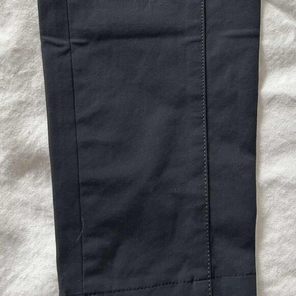 Luisa Cerano Charcoal Moto-Stitch Zip Pocket Ankle Slim Stretch Trousers – US 4 - Picture 5 of 8